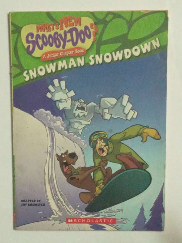 Scooby-Doo - A junior chapter book snowman snowdown by Joy Brewster- 2004