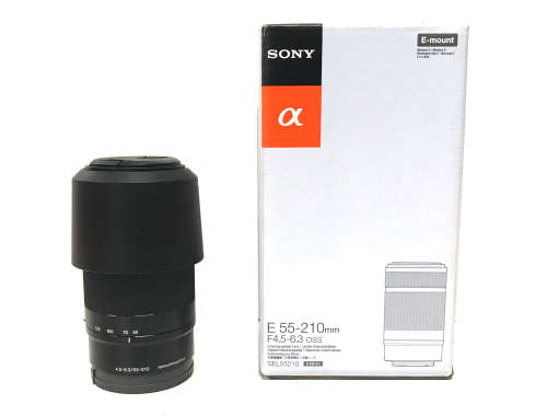 Sony E 55-210mm f/4.5-6.3 OSS Lens (Black)