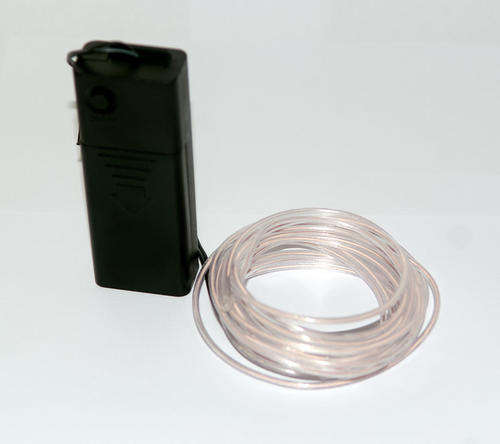 3 Metre EL Wire Kit with Controller - White
