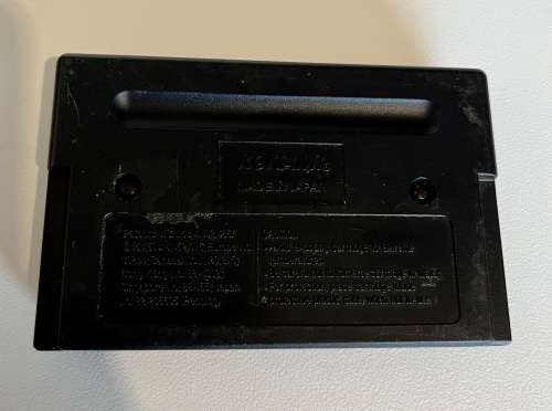 Lethal Enforcers Sega 16bit cartridge and light gun - untested