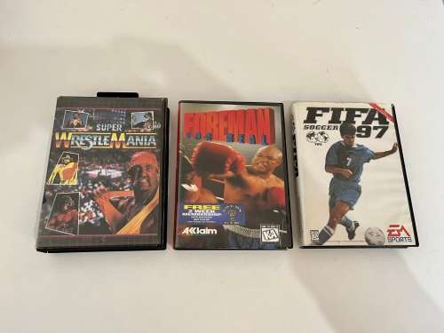 Three Sega 16bit game cartridges *Bootlegs*