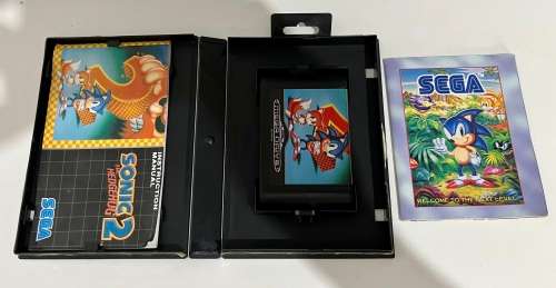 Sega Mega Drive game - Sonic the Hedgehog 2 16bit cartridge