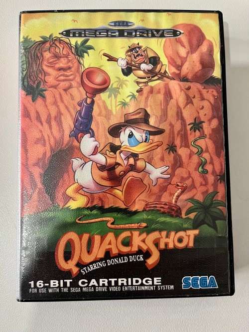 Sega Mega Drive game - Quackshot