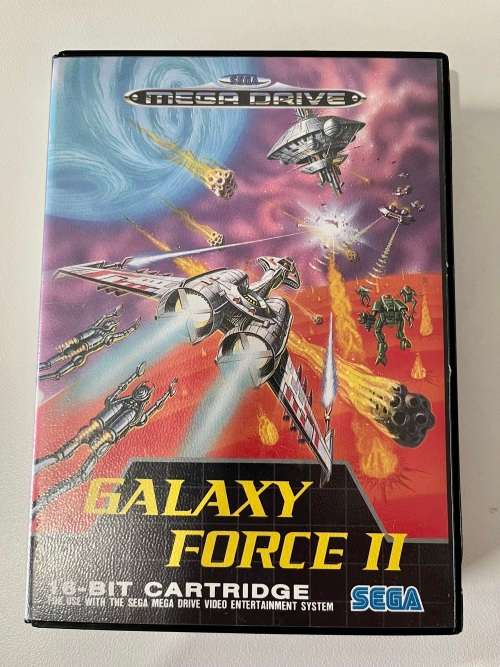 Sega Mega Drive game - Galaxy Force II 16bit cartridge CIB