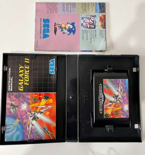 Sega Mega Drive game - Galaxy Force II 16bit cartridge CIB