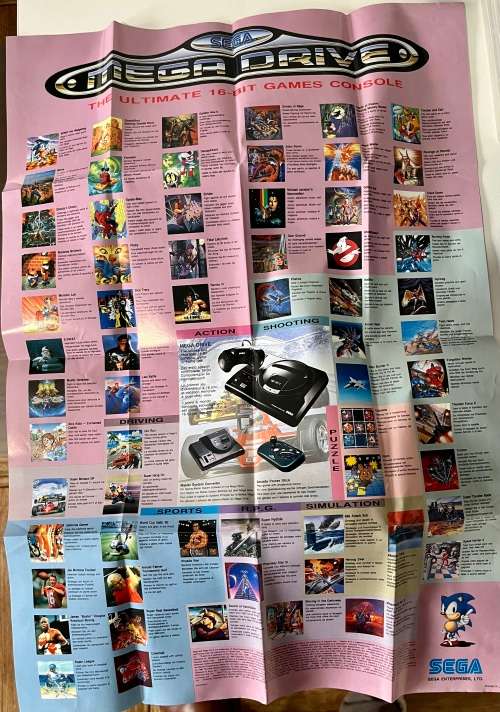 Sega Mega Drive game - Galaxy Force II 16bit cartridge CIB