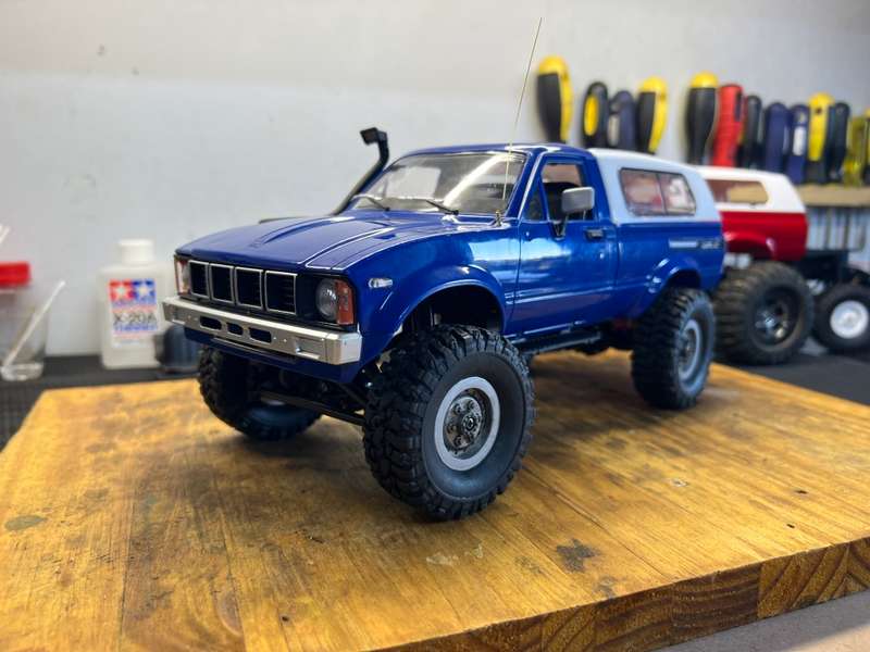 WPL C24 Toyota Hilux 1:16 RC crawler with canopy, brand new