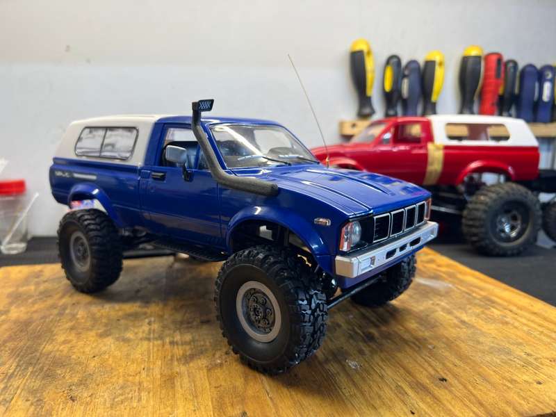 WPL C24 Toyota Hilux 1:16 RC crawler with canopy, brand new