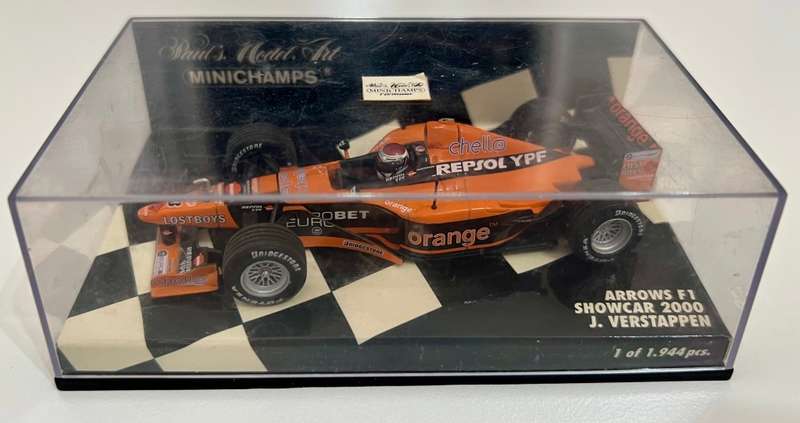 Minichamps 1:43 Arrows F1 showcar 2000 Jos Verstappen Diecast