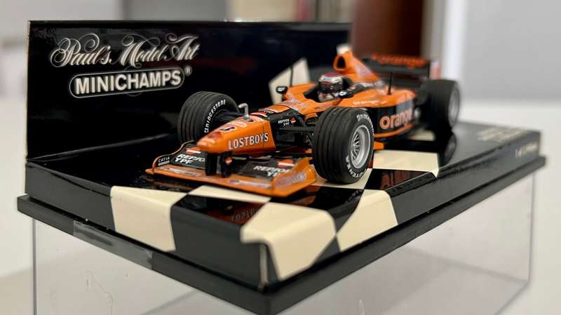Minichamps 1:43 Arrows F1 showcar 2000 Jos Verstappen Diecast