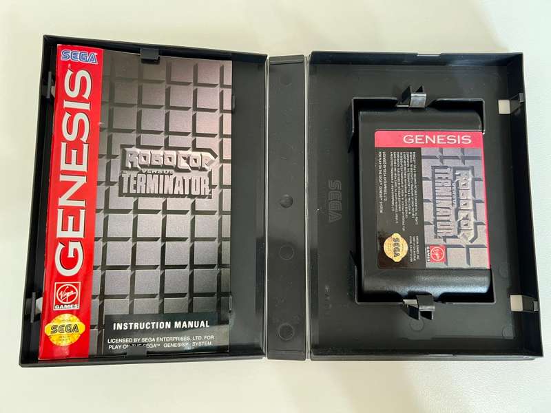 Robocop versus Terminator for Sega Genesis 16-Bit cartridge