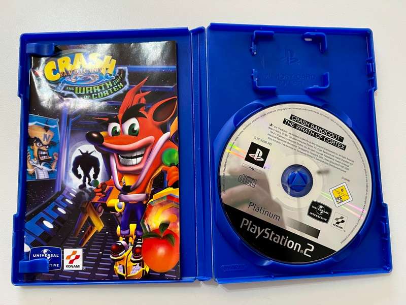 Crash Bandicoot The wrath of Cortex Platinum for PS2