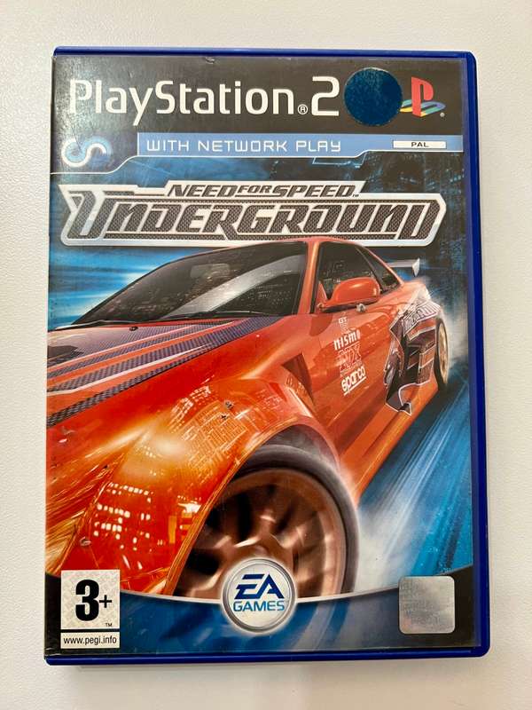 Need for speed Underground for PS2