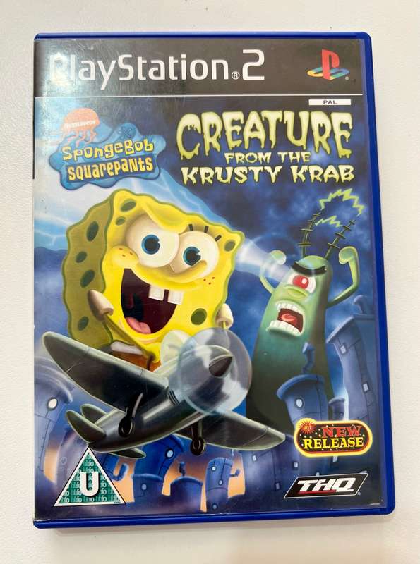 Spongebob Squarepants Creature from the Krusty Krab for PS2