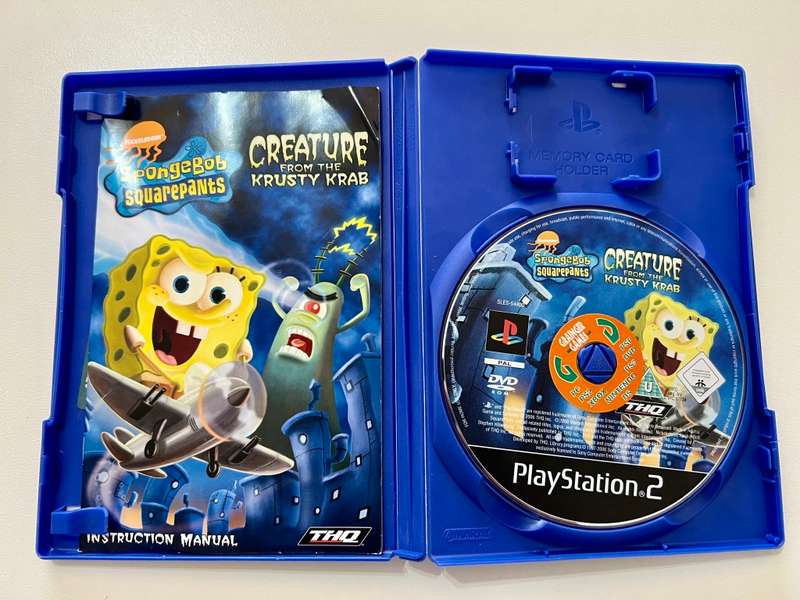 Spongebob Squarepants Creature from the Krusty Krab for PS2