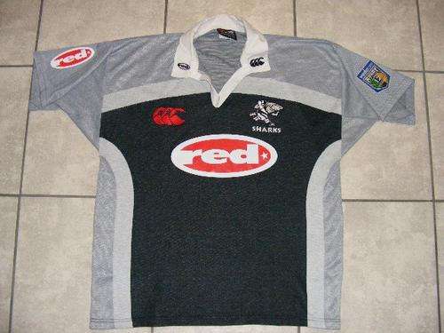 Sharks Super 12 Rugby replica jersey