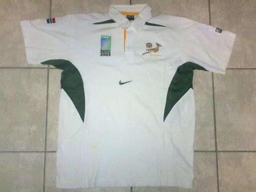 RWC 2003 SPRINGBOK RUGBY "AWAY" JERSEY
