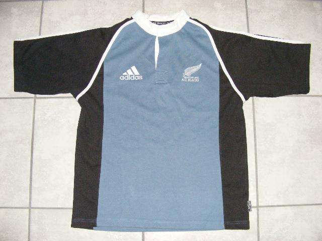 All Blacks training replica rugby jersey mid 2000s