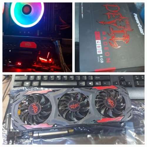 AMD RX480 8gb Red Devil