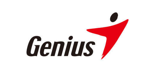 Genius SP-Q120 USB Powered Speakers - Black/White