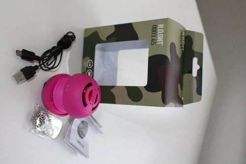 R.O.GNT FM Radio Capsule Speaker - Pink