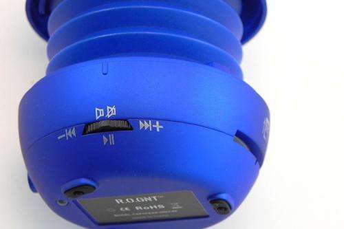 R.O.GNT FM Radio Capsule Speaker - Blue  F0003-45 BL