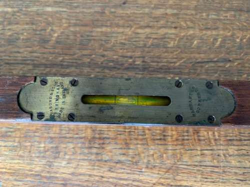 Rabone brass and wood level