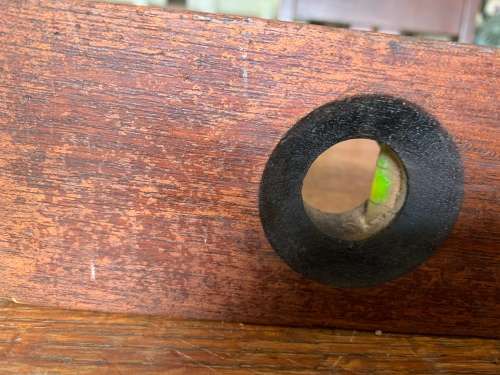 Rabone brass and wood level