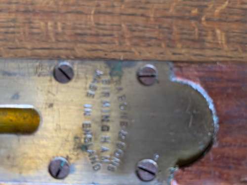 Rabone brass and wood level