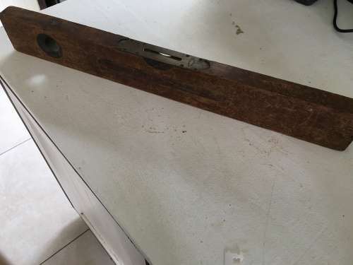 Rabone brass and wood level