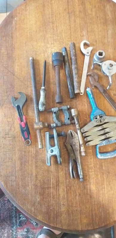 Job lot of Gedore and other vintage tools