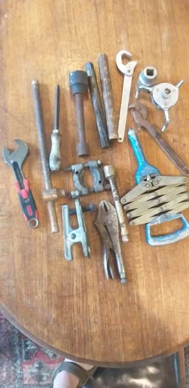 Job lot of Gedore and other vintage tools