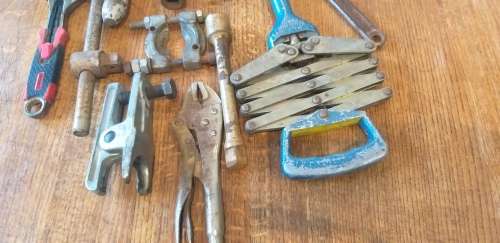 Job lot of Gedore and other vintage tools