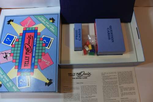 Telly Fun Quiz board game