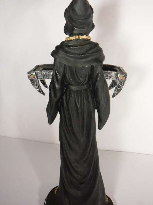 Large Death Figurine (40 cm tall) with candle holder *collection only*