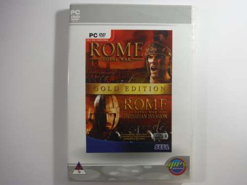 Rome Total War : Gold Edition with Barbarian Invasion Expansion Pack PC:DVD ROM