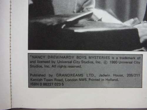 Hardy Boys/Nancy Drew Mysteries - 1980 Annual