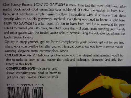 How to Garnish - Hardcover - Harvey Rosen