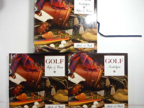 Golf : Two Book Set - Nostalgia and Tips and Care - Mick A. Watt