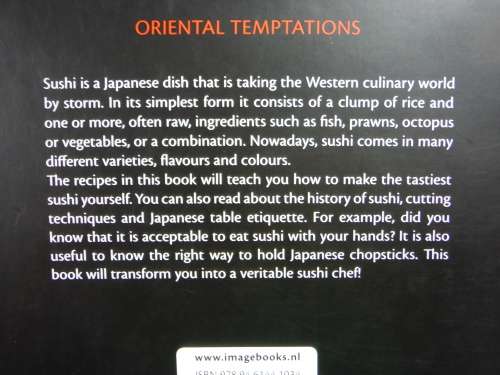 Sushi : Oriental Temptations - Hardcover