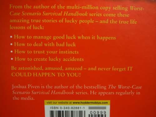 As Luck Would Have It - Hardcover - Joshua Piven