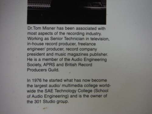 Practical Studio Techniques - Dr. Tom Misner - Third Edition