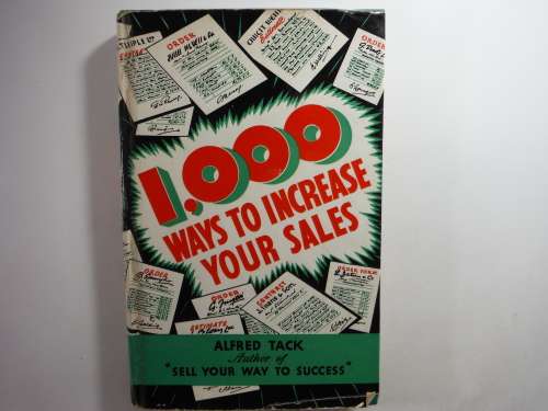 1000 Ways to Increase Your Sales - Alfred Tack - Vintage book from 1965