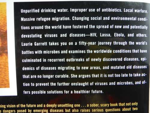 The Coming Plague - Laurie Garrett