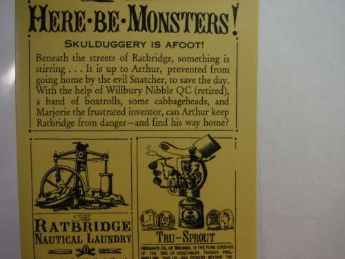 The Ratbridge Chronicles : Volume 1 : Here Be Monsters - Alan Snow