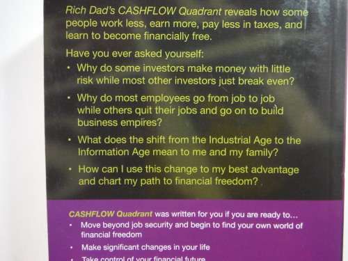 Bundle of Two Robert T. Kiyosaki Books - Cashflow Quadrant and Increase Your Financial IQ