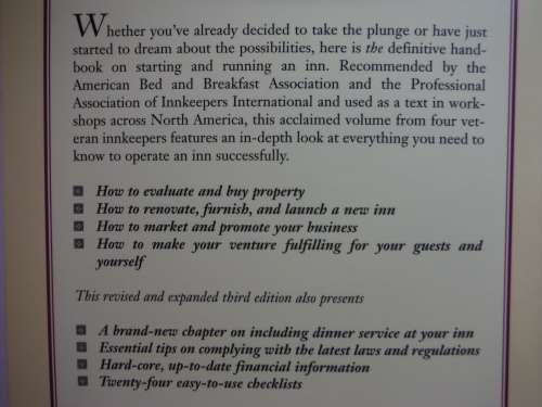 So - You Want To Be An Innkeeper : Revised and Expanded Third Edition - Mary E. Davies