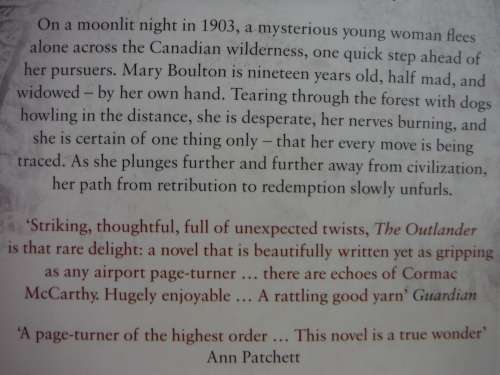 The Outlander - Paperback - Gil Adamson