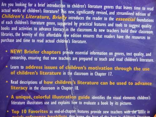 Children`s Literature, Briefly - Michael O.Tunnell and James S.Jacobs - Includes the CD