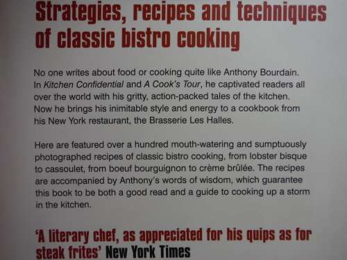 Anthony Bourdain's Les Halles Cookbook